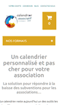 Mobile Screenshot of calendrier-associatif.com